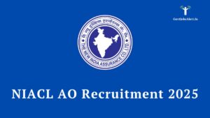 NIACL AO Recruitment 2025