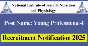 NIANP Recruitment 2025