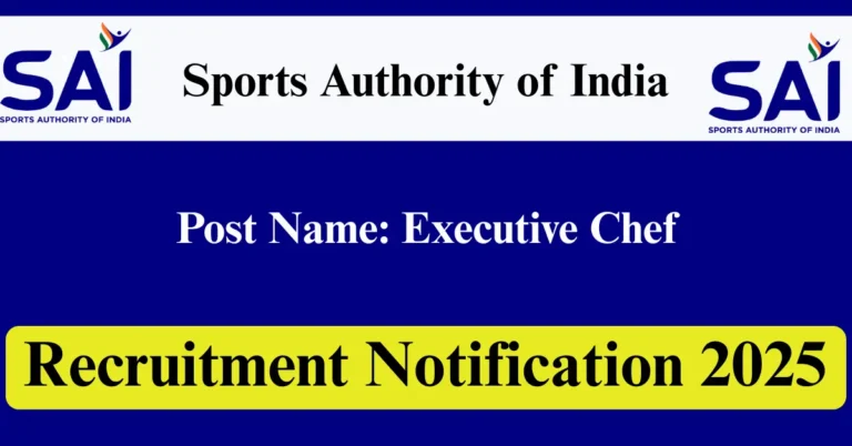Sports Authority of India Recruitment 2025: Apply for 111 Coach & Senior Coach Posts – Salary Up to ₹2.15 Lakh!